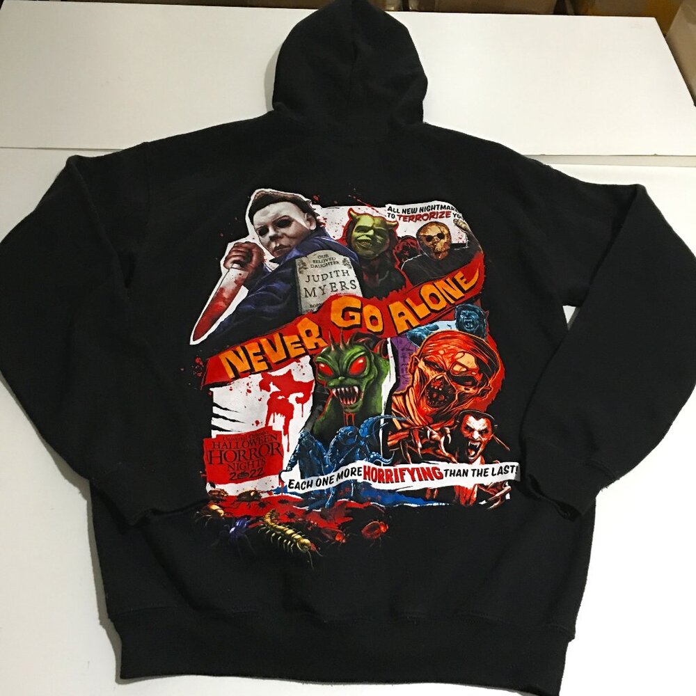 Universal Studios Halloween Horror Nights Hoodie Sweatshirt XS Michael Myers
